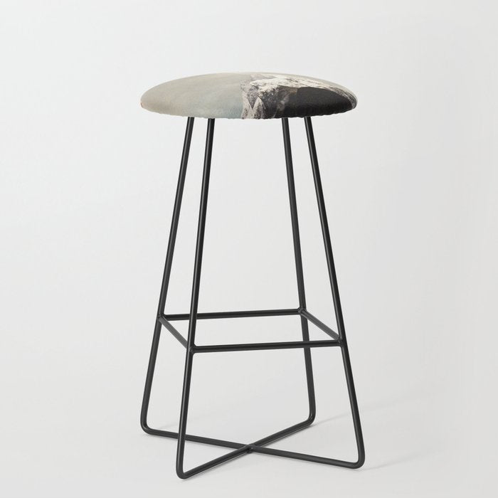 Sifted Summit - MP II Snow Sugar on Mountain Peak Stool Gallery Image 1