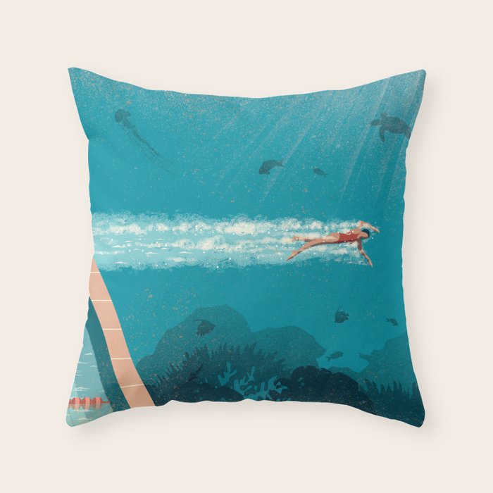 Comfort Zone Throw Pillow Gallery Image 6