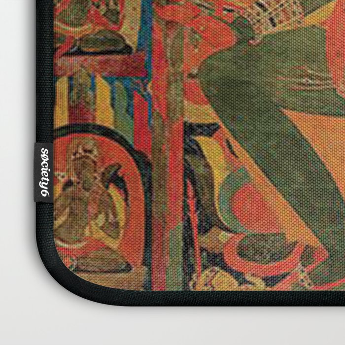 Hindu Krishna Tapestry Laptop Sleeve Gallery Image 3