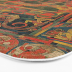 Hindu Krishna Tapestry Bath Mat Gallery Image 3