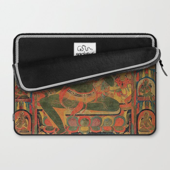 Hindu Krishna Tapestry Laptop Sleeve Gallery Image 2