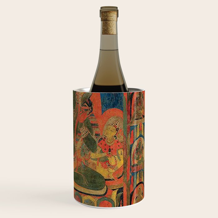 Hindu Krishna Tapestry Wine Chiller Gallery Image 3
