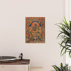 Hindu Krishna Tapestry Poster Gallery Image 2