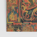 Hindu Krishna Tapestry Poster Gallery Image 3