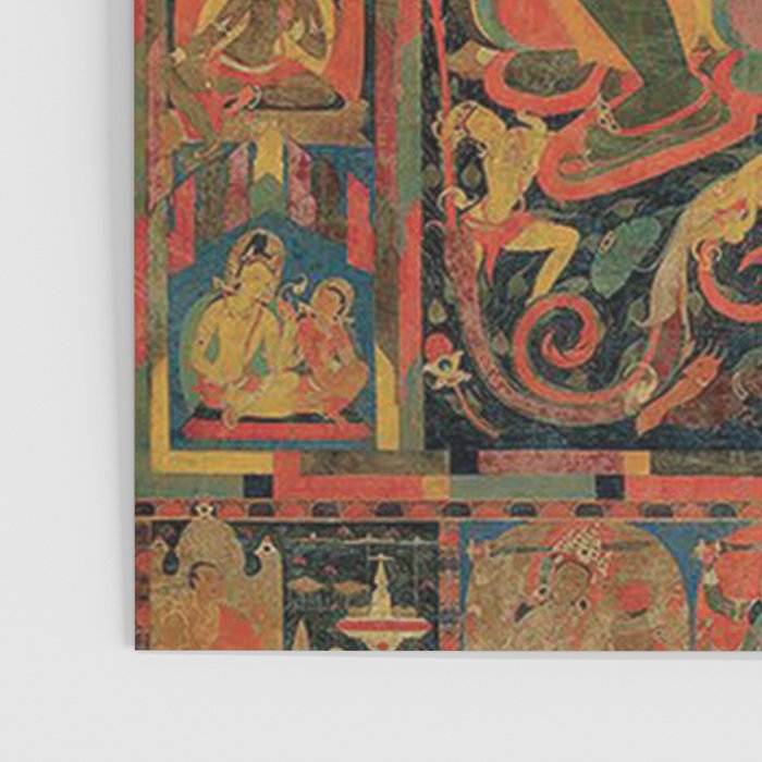 Hindu Krishna Tapestry Poster Gallery Image 3