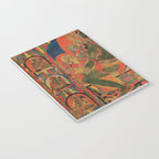 Hindu Krishna Tapestry Notebook Gallery Image 3