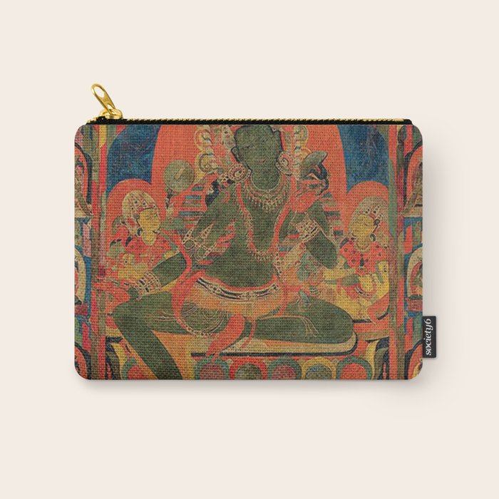 Hindu Krishna Tapestry Carry All Pouch Gallery Image 1