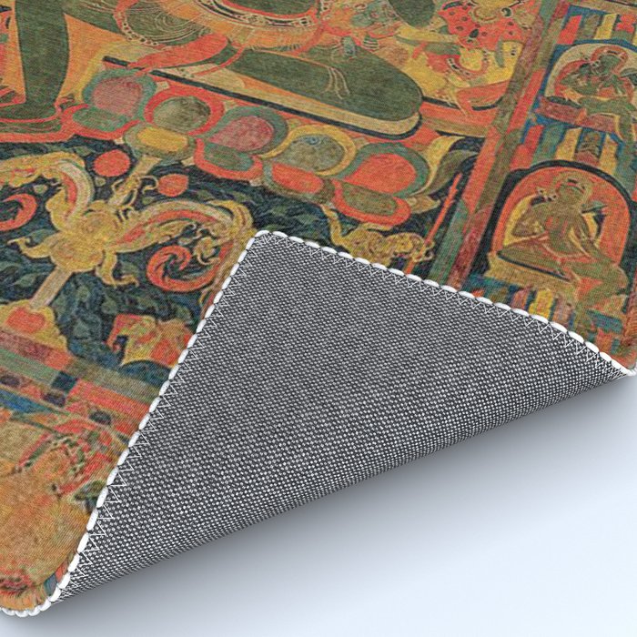 Hindu Krishna Tapestry Rug Gallery Image 4