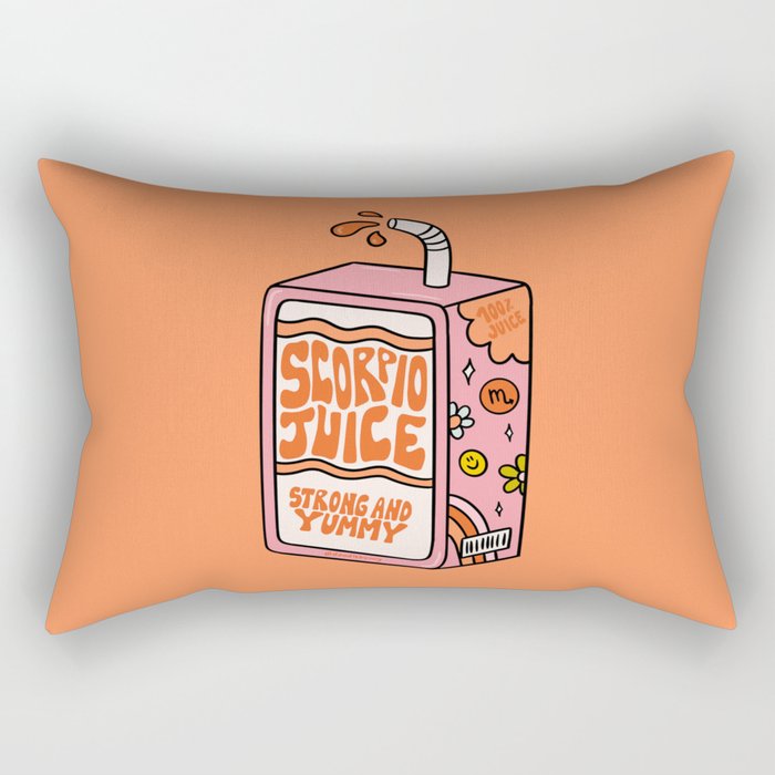 Scorpio Juice Box Rectangular Pillow Gallery Image 2