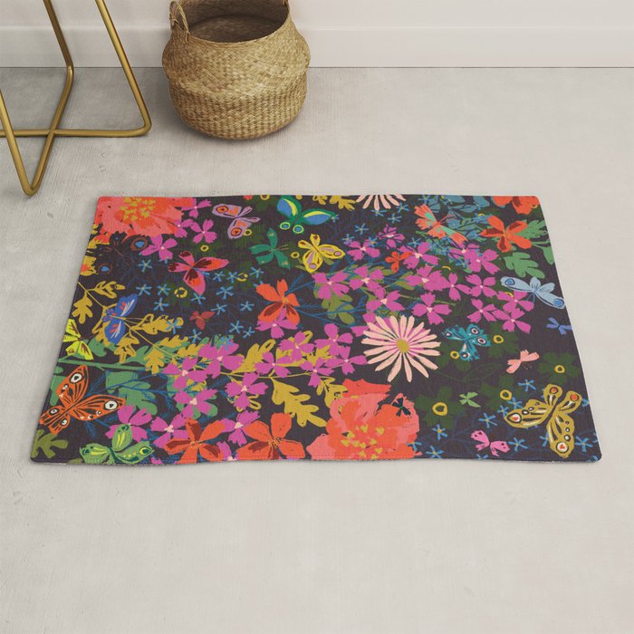 Midnight Garden Rug Gallery Image 1
