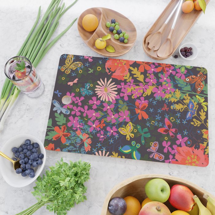 Midnight Garden Cutting Board Gallery Image 2