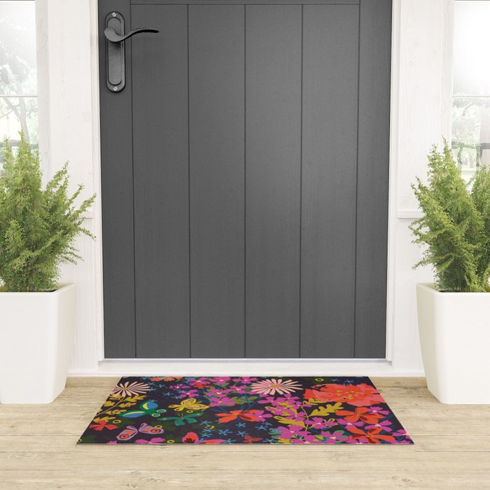 Midnight Garden Welcome Mat Gallery Image 3
