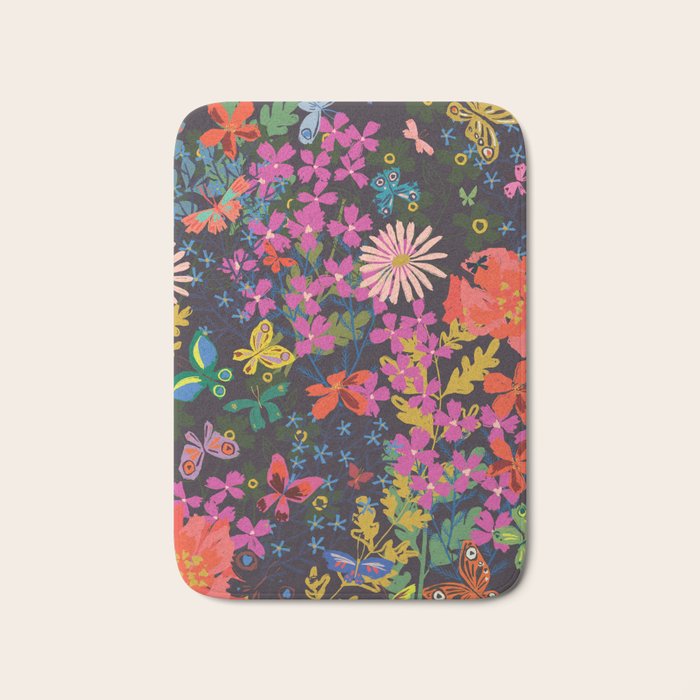 Midnight Garden Bath Mat Gallery Image 1