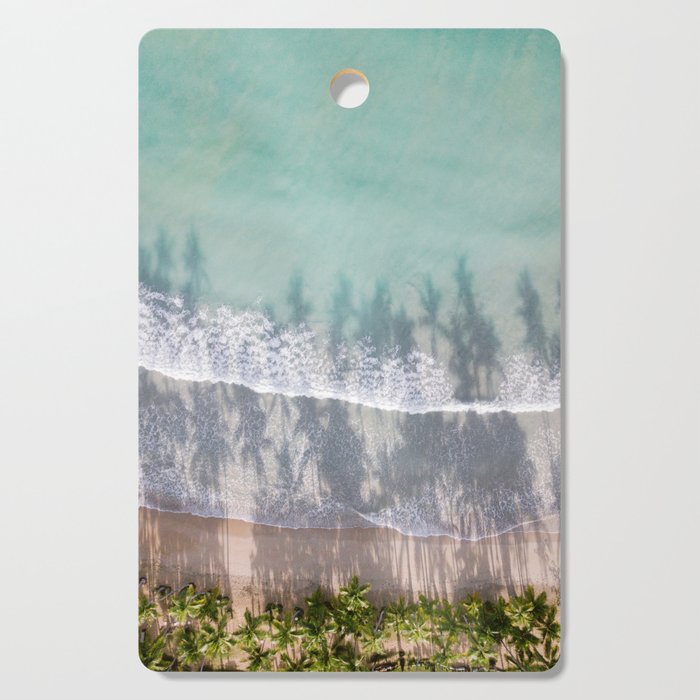 Turquoise water | Tropical travel photography | The Dominican Republic Cutting Board Gallery Image 1