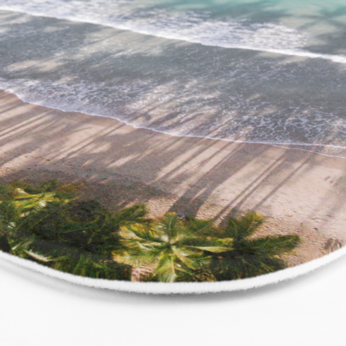 Turquoise water | Tropical travel photography | The Dominican Republic Bath Mat Gallery Image 3