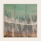 Turquoise water | Tropical travel photography | The Dominican Republic Wood Wall Art Gallery Image 1
