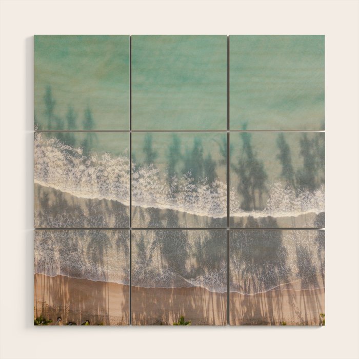 Turquoise water | Tropical travel photography | The Dominican Republic Wood Wall Art Gallery Image 1
