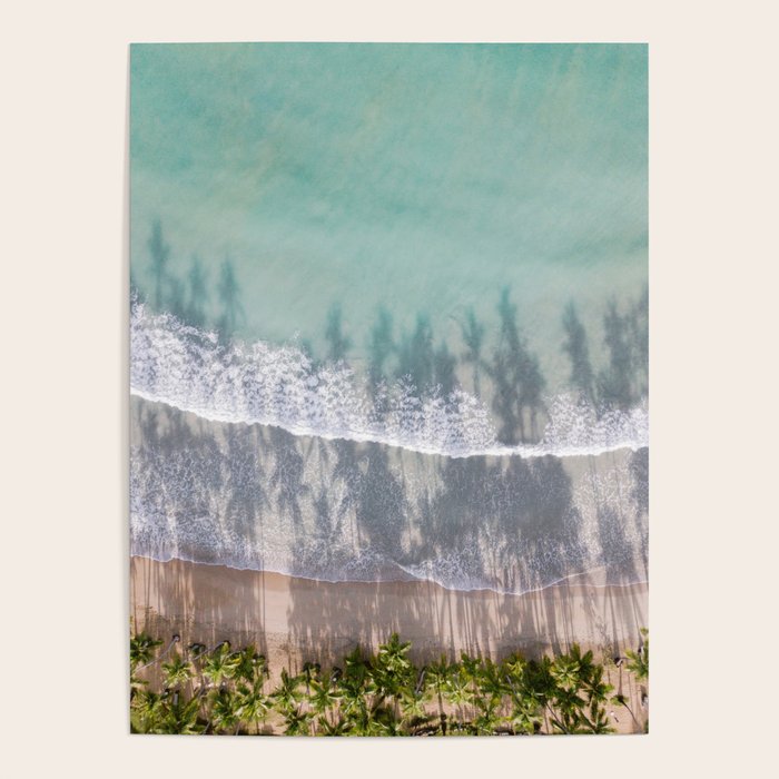 Turquoise water | Tropical travel photography | The Dominican Republic Poster Gallery Image 1