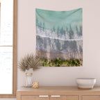 Turquoise water | Tropical travel photography | The Dominican Republic Wall Tapestry Gallery Image 2