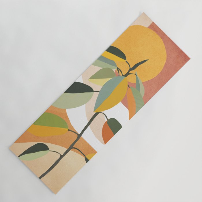 Colorful Branching Out 13 Yoga Mat Gallery Image 1