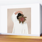 With a Flower Wall Mural Gallery Image 2