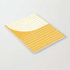 Two Tone Line Curvature LXXXIII Notebook Gallery Image 3