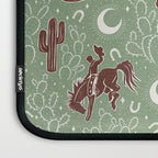 Cowboys and Cacti - sage Laptop Sleeve Gallery Image 3