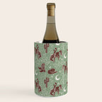Cowboys and Cacti - sage Wine Chiller Gallery Image 2