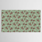 Cowboys and Cacti - sage Tablecloth Gallery Image 2