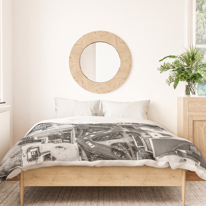 Lombard Street, San Francisco Duvet Cover Gallery Image 3