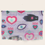 Milagro love heart - Lavender Wall Hanging Gallery Image 1
