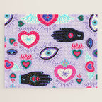 Milagro love heart - Lavender Jigsaw Puzzle Gallery Image 1