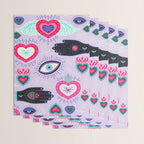 Milagro love heart - Lavender Wrapping Paper Gallery Image 3