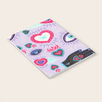 Milagro love heart - Lavender Notebook Gallery Image 3