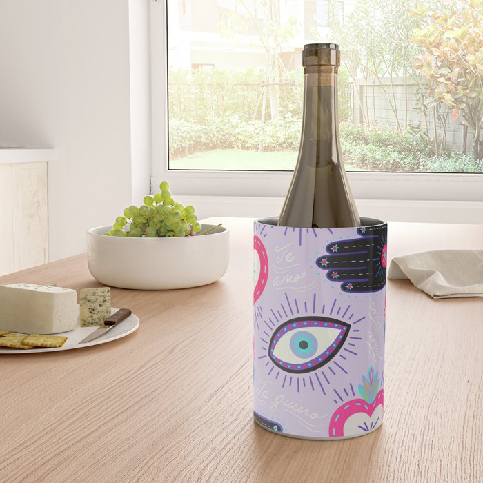 Milagro love heart - Lavender Wine Chiller Gallery Image 4