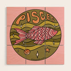 2020 Pisces Wood Wall Art Gallery Image 1