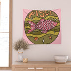 2020 Pisces Wall Tapestry Gallery Image 2