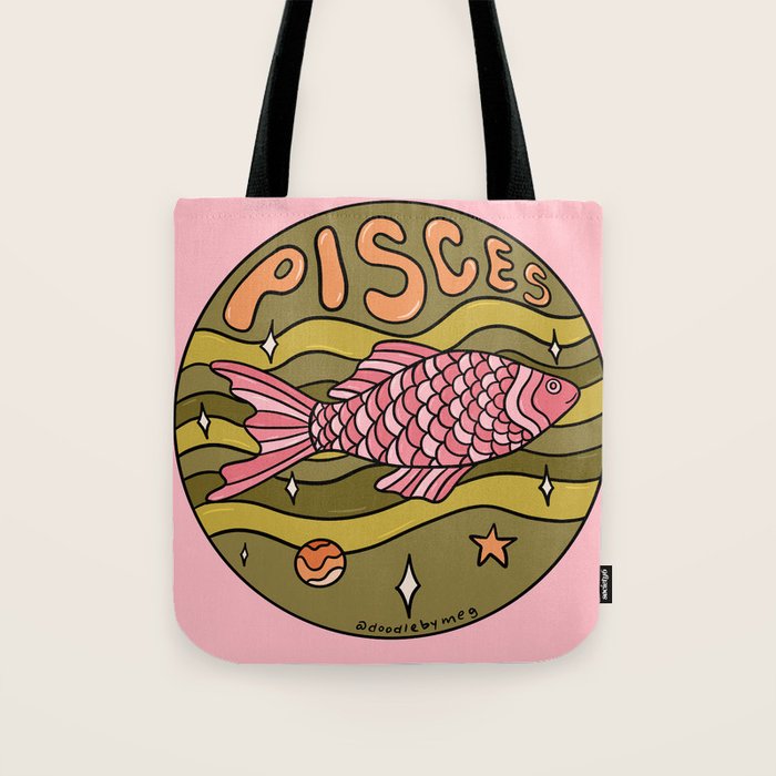 2020 Pisces Tote Bag Gallery Image 1
