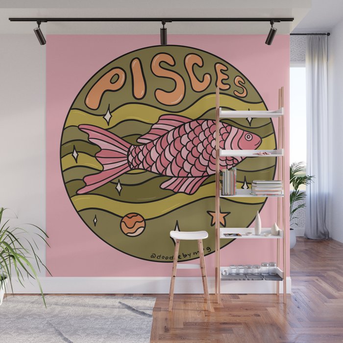 2020 Pisces Wall Mural Gallery Image 1