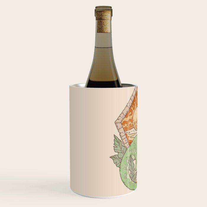 Aeon Archway: Apatosaurus | Dinosaur Science Fiction Art Wine Chiller Gallery Image 2