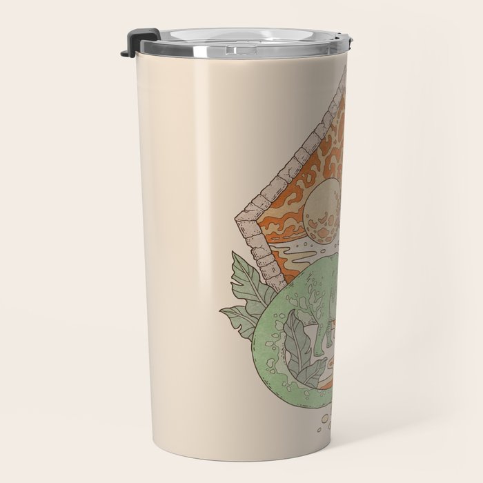 Aeon Archway: Apatosaurus | Dinosaur Science Fiction Art Travel Mug Gallery Image 3