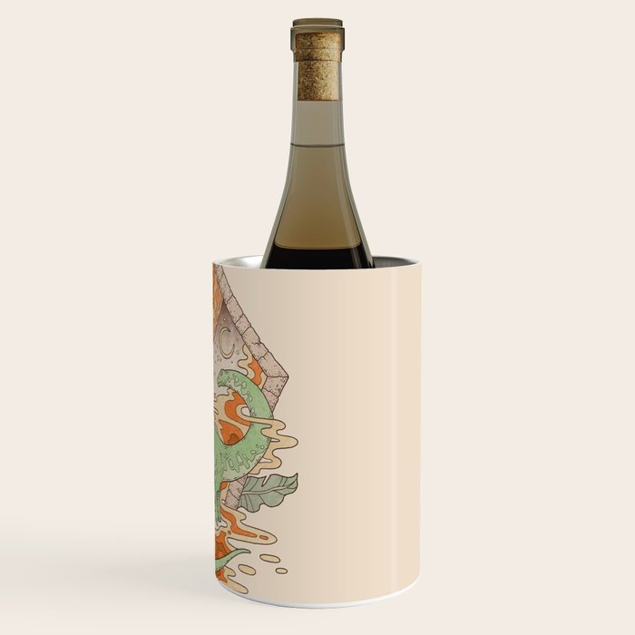 Aeon Archway: Apatosaurus | Dinosaur Science Fiction Art Wine Chiller Gallery Image 3