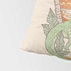 Aeon Archway: Apatosaurus | Dinosaur Science Fiction Art Pillow Sham Gallery Image 4