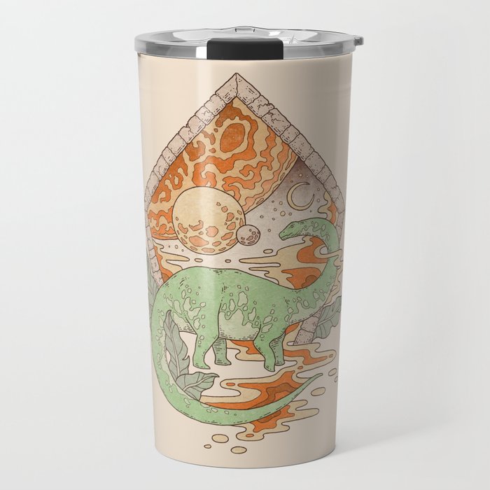 Aeon Archway: Apatosaurus | Dinosaur Science Fiction Art Travel Mug Gallery Image 1