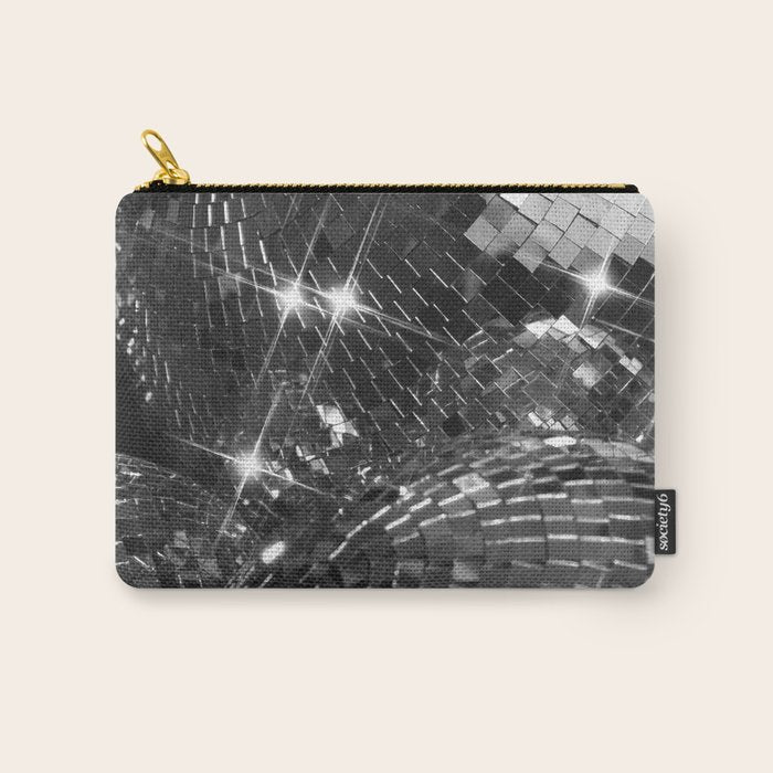 Festive Disco Balls - Home Decor Glam Art Print Holiday Party  Carry All Pouch Gallery Image 1