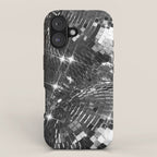 Festive Disco Balls - Home Decor Glam Art Print Holiday Party  iPhone Case Gallery Image 1