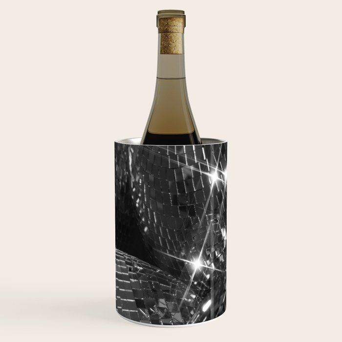 Festive Disco Balls - Home Decor Glam Art Print Holiday Party  Wine Chiller Gallery Image 2