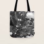 Festive Disco Balls - Home Decor Glam Art Print Holiday Party  Tote Bag Gallery Image 1