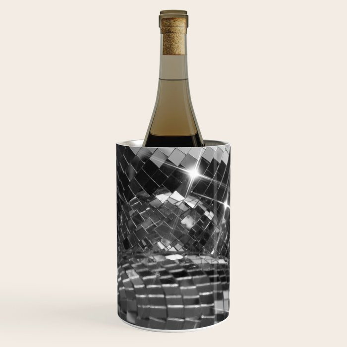 Festive Disco Balls - Home Decor Glam Art Print Holiday Party  Wine Chiller Gallery Image 3