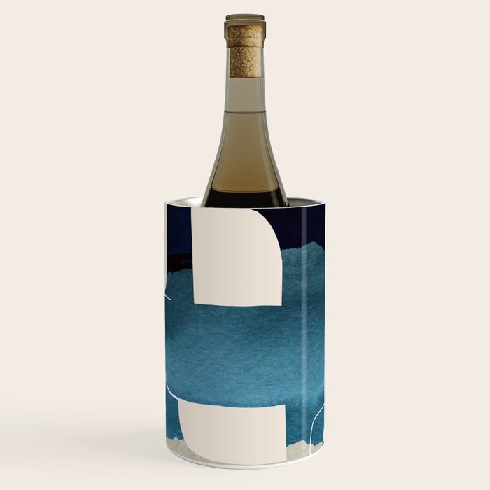 Modern Abstract Shapes 102 Wine Chiller Gallery Image 1